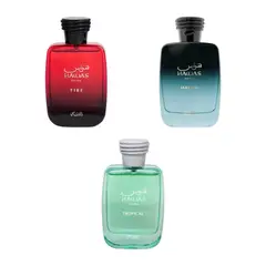 RASASI - PACK HAWAS FIRE Y MALIBU Y TROPICAL 100ml