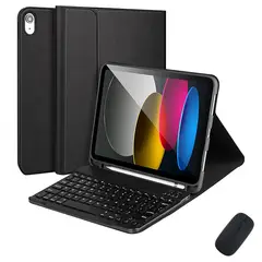 PUREPOWER - Funda con teclado de español Ñ y mouse para Samsung Galaxy Tab S11 2025 11 pulgadas