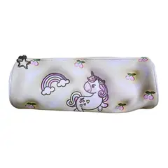 GENERICO - PACK DE 2 CARTUCHERAS ESCOLAR UNICORNIO KAWAII