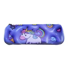 GENERICO - PACK DE 2 CARTUCHERAS ESCOLAR UNICORNIO KAWAII