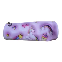 GENERICO - PACK DE 2 CARTUCHERAS ESCOLAR UNICORNIO KAWAII