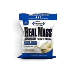 GASPARI NUTRITION - Real mass 12 libras EEUU Vainilla IMPORTADO