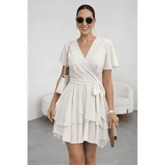 GENERICO - Vestido gasa con lazo