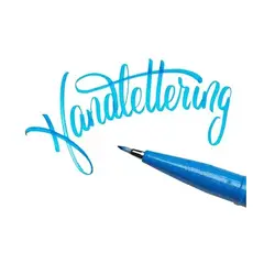 PENTEL - Brush Pen Touch Lettering Sky Blue