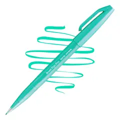PENTEL - Brush Pen Touch Lettering Emerald Green