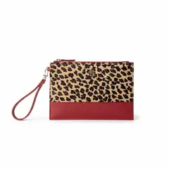 VANDRALA - CARTERA DE CUERO TIPO CLUTCH Sarai Echaíz