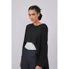 BANATY - CAPA LARGA DE GASA CON MANGA LARGA DE MUJER VEL