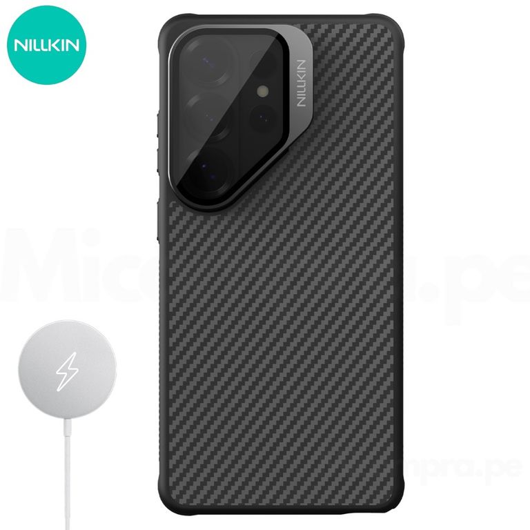 Case para Samsung Galaxy S26 Ultra CarboProp Kevlar® MagSafe - Black Edition