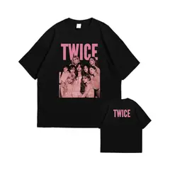 GENERICO - Polo Twice Oversized Unisex Algodón Camiseta