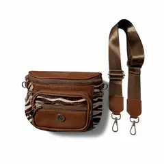 VANDRALA - BELT BAG DE CUERO MODELO SABANNA Sarai Echaíz