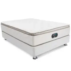 BEAUTYREST SIMMONS - Cama Box Tarima Felicity King + 2 Almohadas