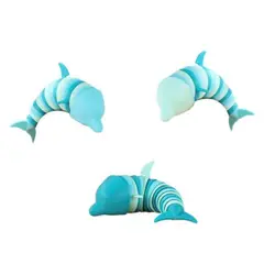 GENERICO - Juguete Antiestrés para niños en forma de Delfín