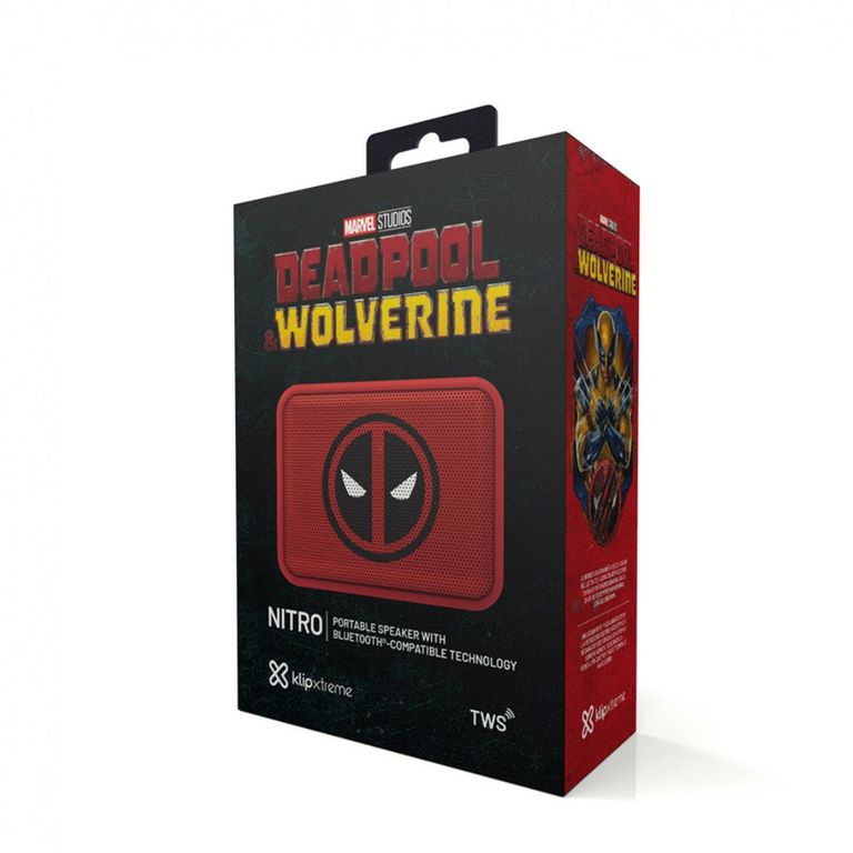 PARLANTE BLUETOOTH KLIPXTREME NITRO DEADPOOL
