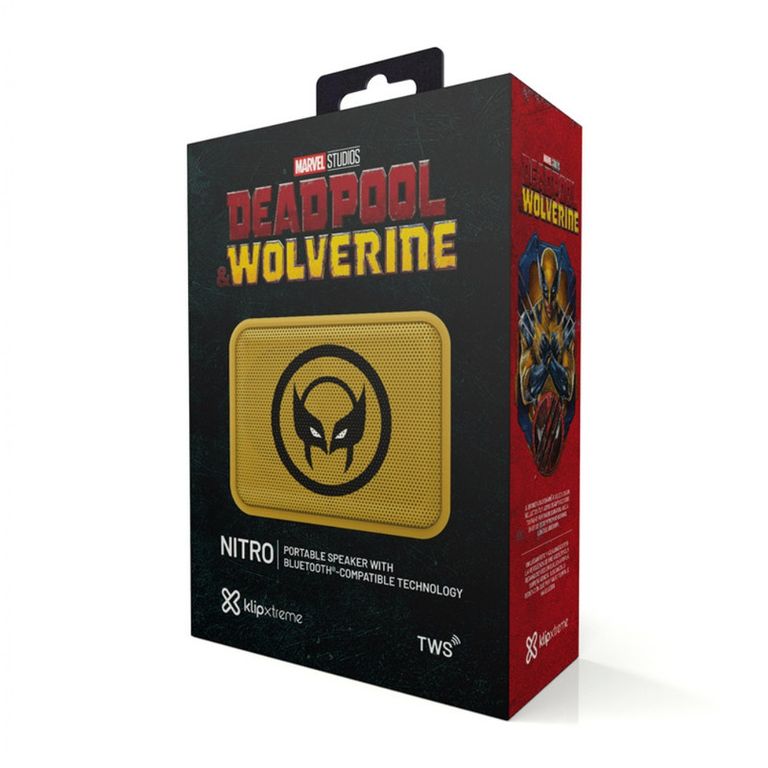 PARLANTE BLUETOOTH KLIPXTREME NITRO WOLVERINE