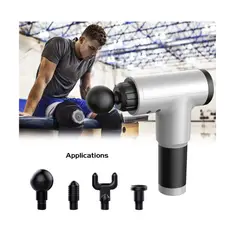 ROHS - Pistola masajeadora recargable facial GUN terapia alivio muscular