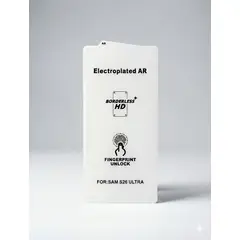 GENERICO - Mica de Vidrio AR S26 Ultra Transparente Sin Bordes - Compatible con Huella