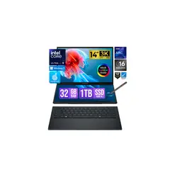 ASUS - LAPTOP ZENBOOK UX8406CA-PZ073W 14″ 3K OLED Touch Core Ultra 9 285H 32GB/1TB SSD/WIN11H