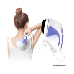 ROHS - MASAJEADOR PLUS ELECTRICO CORPORAL MULTIFUNCIONAL 5 EN 1