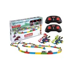 NINTENDO - Pista de Carreras de Juguete de Mesa Carrera RC Mario Kart