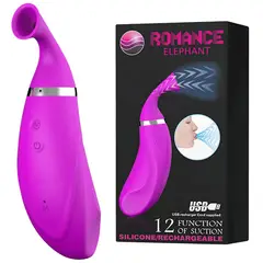 PRETTY LOVE - Succionador de Clítoris 12 Niveles USB - Elephant