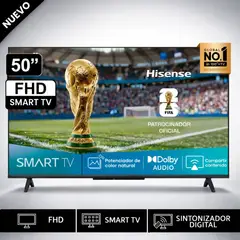 HISENSE - Televisor 50" FHD Smart TV 50A4NV 2025