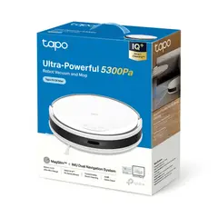 GENERICO - Aspiradora Robot TP-Link Tapo RV20 Max Alta Potencia 3000Pa Conectividad WiFi y Control de