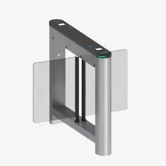 ZKTECO - Barrera Peatonal Ala De Ángel Doble Carril