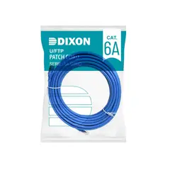 DIXON - Cable De Red Patch Cord Cat 6A 20M En Azul - Alta Velocidad Y Conectividad Superior