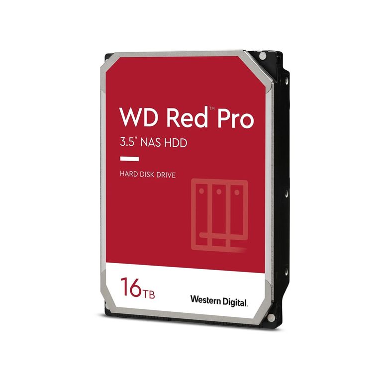 Disco Duro Interno Wd Red Pro 16 Tb 3.5" Sata 7200 Rpm Con Búfer De 512 Mb Para Almacenami