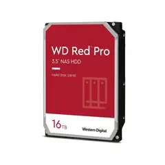 WESTERN DIGITAL - Disco duro interno WD Red Pro 16 TB 3.5 SATA 7200 rpm con búfer de 512 MB para almacenami