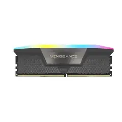 CORSAIR - Memoria Ram Vengeance Ddr5 16Gb 6000Mhz Rgb Gris Cl36 - Rendimiento Y Estilo Gamer