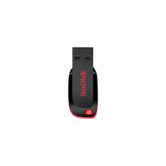 SANDISK - Memoria Usb Cruzer Blade 16Gb - Rápida Y Compacta, Conexión Usb 2.0, Ideal Para Vi