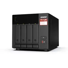 QNAP - Servidor Nas Ts-473A, Amd Ryzen V1500B 2.2Ghz, 8Gb Ram Ddr4, 4 Bahías Sata, Alto Rend