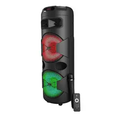 KLIP XTREME - Sistema De Altavoces Kls-890 2X12" Batería Wls Mic Color Negro