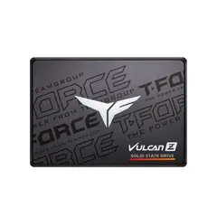 TEAMGROUP - T-Force Vulcan Z SSD 256GB, 2.5 SATA 6Gbs, Color Negro - Rendimiento Rápido y Almacenami