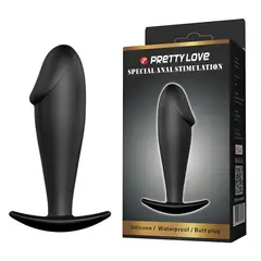 PRETTY LOVE - Plug de Silicona 10 cm Estimulador Suave y Ergonómico