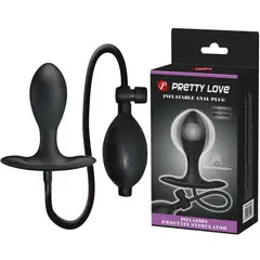PRETTY LOVE - Plug Inflable  Estimulador Expansible con Válvula de Aire