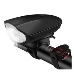 GENERICO - KIT LUZ CON TIMBRE RECARGABLE PARA BICICLETA