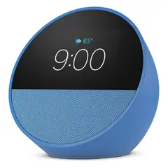 AMAZON - Echo Spot Parlante inteligente con Pantalla y con Alexa Azul
