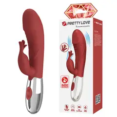 PRETTY LOVE - VIBRADOR RABBIT CON LENGUA - RASMUSSEN