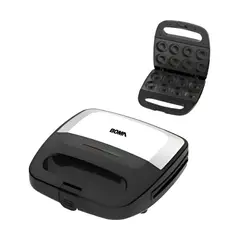 GENERICO - Maquina Para Hacer Donas BOMA De 800W Antiadherente Color Negro