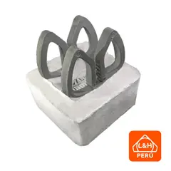L&H - Dado de Concreto de 50mm (Bolsa 100und) +400kg/cm2