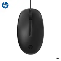 HP - MOUSE ALAMBRICO 125 265A9UT 1200 DPI - NEGRO