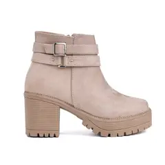 NEBULA - Botines Mujer Donia - Nébula - Nude