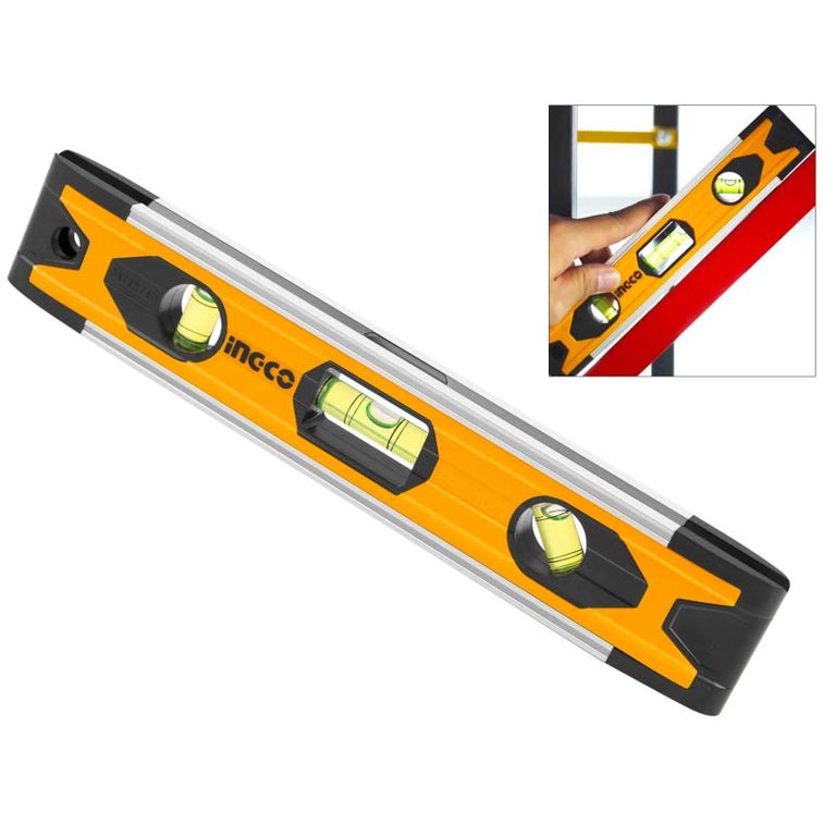 Mini Nivel Magnetico de 225mm INGCO HMSL01030