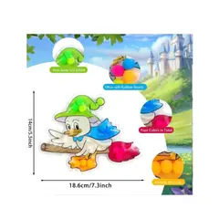 GENERICO - Juguete Sensorial Patito Mágico Anti Estrés Motricidad