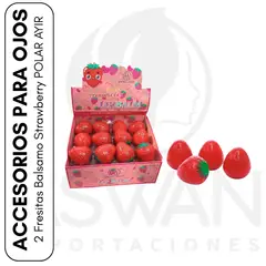 GENERICO - 2 Fresitas Balsamo Strawberry POLAR AYIR