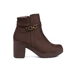 NEBULA - Botines Mujer Quaza - Nébula - Marrón