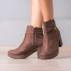 NEBULA - Botines Mujer Quaza - Marron