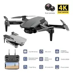 GENERICO - Drone E99 Pro Doble Cámara HD Led Negro Nuevo